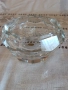Винтидж тежък кристален пепелник на Бохемия, Чехословакия, снимка 2