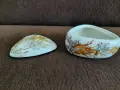 Бижутерка/ кутия за бижута с триъгълна форма, българска като нова , снимка 5