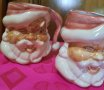 Красиви чаши с лика на Дядо Коледа-розово+бяло-200мл. Внос от Германия. , снимка 5