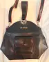Оригинална чанта Love Moschino, черна с червен кант и  лого., снимка 2