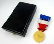 Франция-Почетен медал на труда 3-та степен-Оригинал-Позлата-Сребро, снимка 5