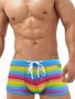 Мъжки бански шорти Rainbow fashion tethered slim Boxer , снимка 1