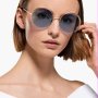 SWAROVSKI 🍊 Дамски метални слънчеви очила с разноцветни кристали Swarovski нови с кутия, снимка 12