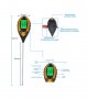 СОНДА 4 В 1 - ЗА ИЗМЕРВАНЕ НА ПОЧВАТА: ТЕМПЕРАТУРА, ВЛАЖНОСТ, PH, СВЕТЛИНА - код 2593, снимка 5