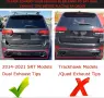 Дифузьор за задна броня за Jeep Grand Cherokee SRT 2014-2021, снимка 2