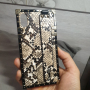 Защитен калъф / кейс  за телефон с кожа  на змия за Iphone XS MAX