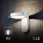 LED Аплик 5W Бял 2in1 Смяна На Светлината, снимка 4