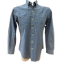 Мъжка риза RALPH LAUREN размер S каре синьо бяло, снимка 1 - Ризи - 44569430