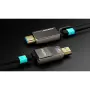 Нов RUIPRO 8K HDMI 2.1 кабел с оптичен кабел, брониран, подвижен, 48Gbps, 20 метра, снимка 6