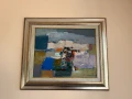 Картина масло на платно - Евгений Петров, снимка 1