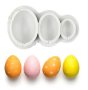 3 яйца яйце силиконов молд форма фондан декор украса, снимка 1