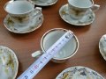 Стар български порцелан Изида чаши за кафе, снимка 2