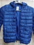 Есенно яке с качулка за момче размер 158 см. /синьо/, снимка 2