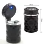 Пепелник за автомобил с LED и щипки за вентилация 11 cm, снимка 4