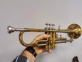 VENATOR Present mod 3 Made In USA B-Flat Trumpet - Б тромпет с луксозен куфар и мундщук , снимка 7