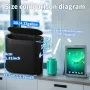 Кошче за боклук с автоматичен сензор за движение Кош за отпадъци боклук, снимка 7