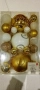 Коледни играчки, топки – комплект 37 броя,3цветови варианта, снимка 4