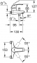 Нов GROHE Смесител за Баня Душ Вана Едноръкохватков 3/4 външна резба, снимка 2