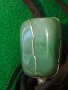 КРАСИВ ВИНТИДЖ - АРТ МЕДАЛЬОН НАТУРАЛЕН КАМЪК ЗЕЛЕН АХАТ с ШНУРЧЕ от ВЕЛУР 21393, снимка 12