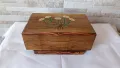 Стара дървена музикална кутия за бижута , снимка 7