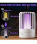 Електрическа лампа за убиване на комари Fly Zapper, 4000mAh USB акумулаторна, снимка 5
