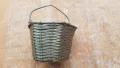 Бронзова плетена кошница, снимка 2