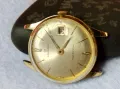 N - NEWMARK SHOCK PROTEKTED SWISS MADE Стар ПОЗЛАТЕН ШВЕЙЦАРСКИ РЪЧЕН ЧАСОВНИК РАБОТЕЩ 49586, снимка 1
