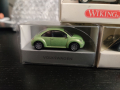 Пластмасови колички Wiking Rietze Herpa в мащаб 1:87 VW Beetle Volkswagen, снимка 2