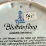 Порцелан чиния с окачване Kaiser W. Germany limited edition, снимка 8
