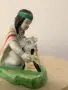 Порцеланова фигурка произведено в Япония 1960 години отличен състояние, снимка 5