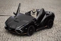 Акумулаторна Двуместна КОЛА Lamborghini SIAN  24V функция дрифт, снимка 14
