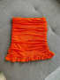 Дамска оранжева пола, S размер, снимка 1 - Поли - 44790065
