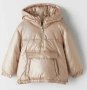 зимно яке zara за момиче 128, снимка 1