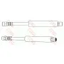 02020029 RICAMBIFLEX СПИРАЧЕН МАРКУЧ AUDI 80 AUDI 90, Coupe, Cabriolet 1978-2000  OE 811611775, снимка 1