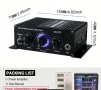 Усилвател 12v АК-270- 400 ВАТА - 2-КАНАЛА-2Х200w -БЕЗ ЗАРЯДНО!!!, снимка 6