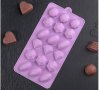 Камъни диаманти силиконов молд форма бонбони гипс шоколад и др, снимка 2