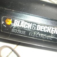 300W-1,4A-Made in ENGLAND-Black Decker BD282 E Electronic-Английски Мини Лентов Шлайф-Ел.Пила-Оригин, снимка 9 - Други инструменти - 40184054