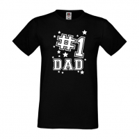 Мъжка тениска Dad I Have Two Titles Баща, Дядо,Празник,Татко,Изненада,Повод,Рожден ден, Имен Ден,, снимка 2 - Тениски - 36503657