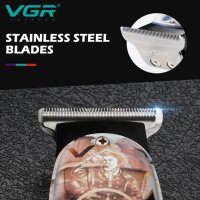 Професионална Машинка за подстригване VGR V-953 Тример за коса и брада, за подстригване и оформяне, снимка 6 - Машинки за подстригване - 40872897