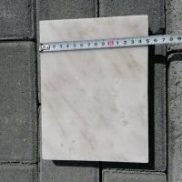 Полирани мраморни плочки 20x15x2см., снимка 3 - Строителни материали - 40113874