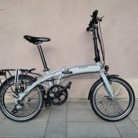 Продавам колела внос от Германия  алуминиев тройно сгъваем електрически велосипед 20 TRETWERK 20, снимка 1 - Велосипеди - 40074197