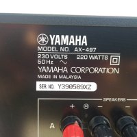 Стерео усилвател YAMAHA AX-497, снимка 4 - Ресийвъри, усилватели, смесителни пултове - 41059644
