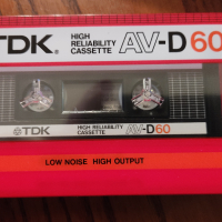 TDK AV-D 60, снимка 3 - Аудио касети - 36478200
