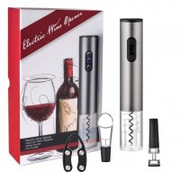2907 Комплект за вино с автоматичен тирбушон , снимка 9 - Аксесоари за кухня - 34266000