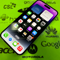 *512*gb iPhone 14 Pro Max Deep purple фабрично отключен, снимка 2 - Apple iPhone - 44744926