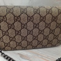 Gucci - малка дамска чанта, снимка 4 - Чанти - 44209753