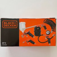 BLACK & DECKER Комплект пневматични инструменти 5 ч, 9045852BND, снимка 1 - Компресори - 40958088