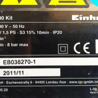 Компресор за въздух Einhell bt-ac 180 kit, снимка 3 - Компресори - 41597724