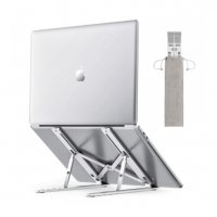 Мултифункционална стойка за лаптоп, алуминиева, снимка 3 - Стойки, 3D очила, аксесоари - 34527197