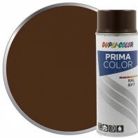 Спрей боя Dupli Color Prima RAL 8017 шоколадово кафяво 400мл, снимка 1 - Бои, лакове, мазилки - 42290735